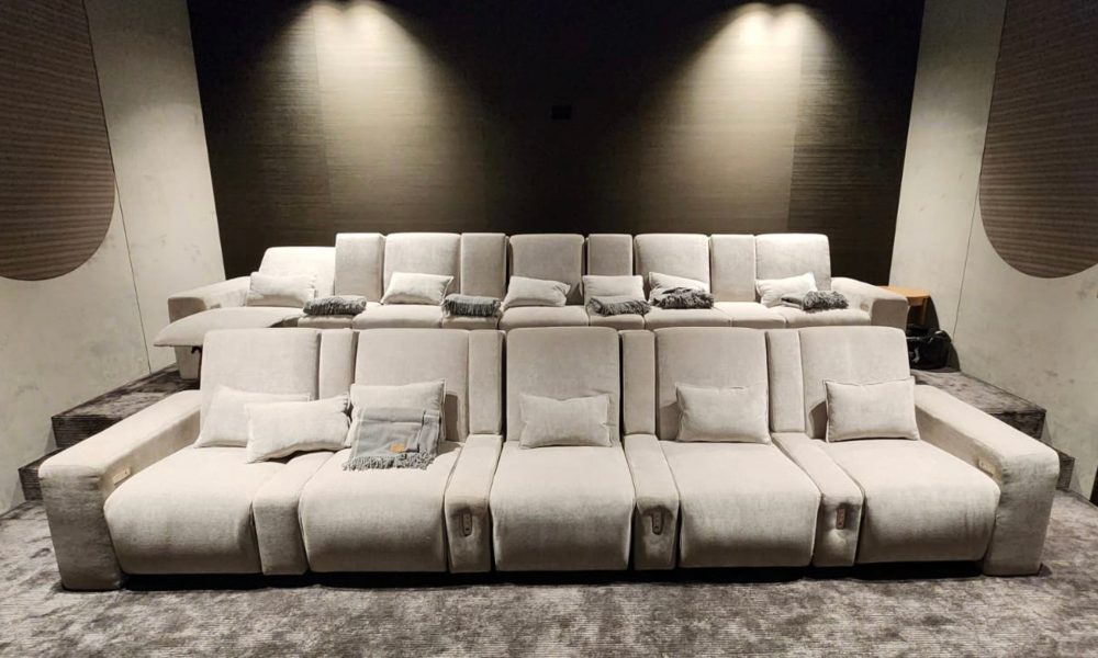 Bridge View cinema seating, Denote, Sydney Australia