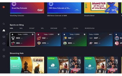 SLING TV Adds One-Click Subscriptions, Live Sports Scores in UX Update