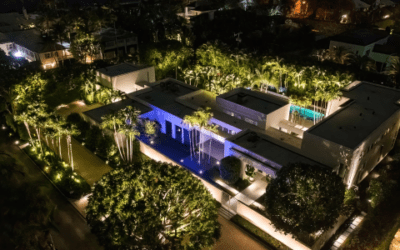 ETC Florida Employs Extensive Landscape Lighting to Create Lush Twilight Oasis