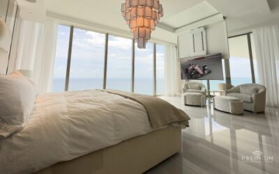 Creative AV Design Enhances Oceanside Comfort in Miami Primary Suite