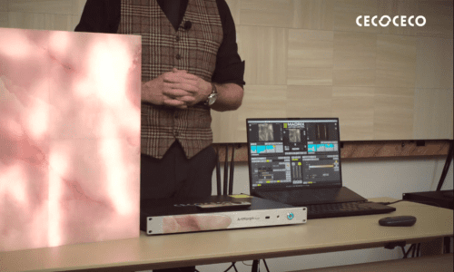 ArtMorph Brings Drab Interior Walls to Life with Luminous LED Display Panels
