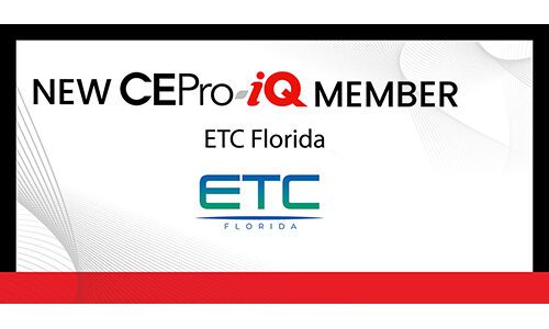 ETC Florida Joins CEPro-iQ