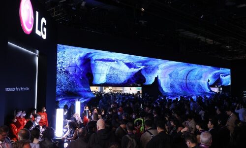 LG showcase at CES 2023. CES 2024 News Hub CE Pro