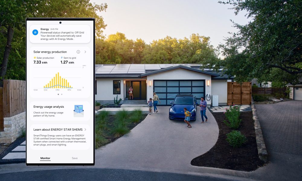 Samsung to Develop SmartThings Integrations with Tesla Powerwalls