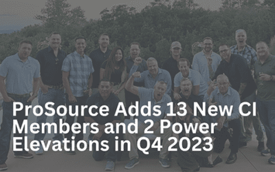 ProSource adds new CI and Power Level Members