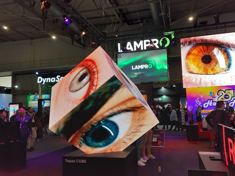 Lampro Topaz Cube ISE 2024 Day 2 Highlights Showfloor