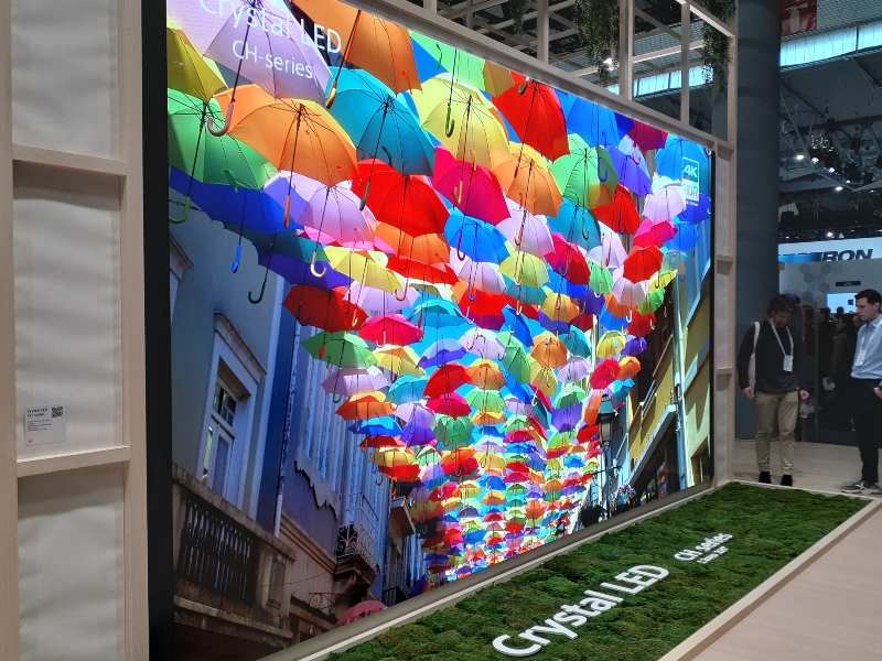 Sony CH-series Crystal LED video wall ISE 2024 Day 2 Highlights Showfloor