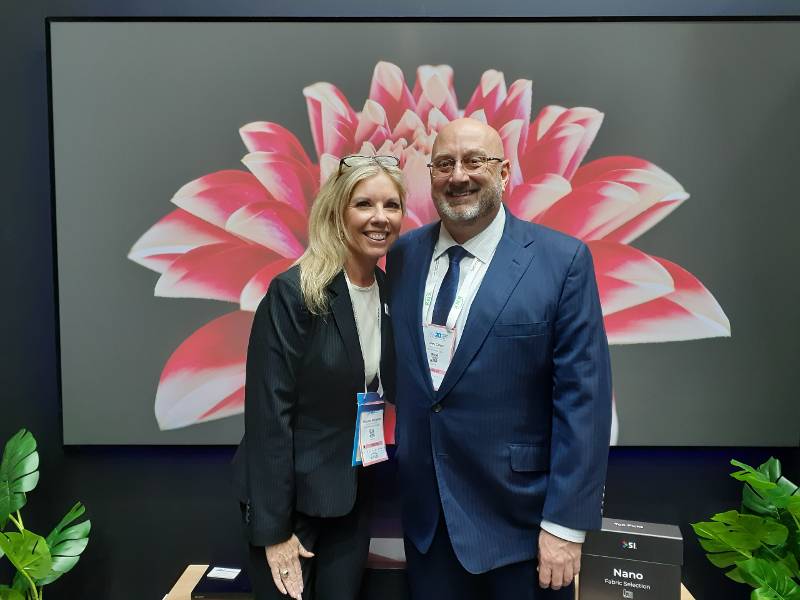 ISE 2024 Day 1 Highlights Screen Innovations Velvet Eris Shannon Gustafson Jerry Calder