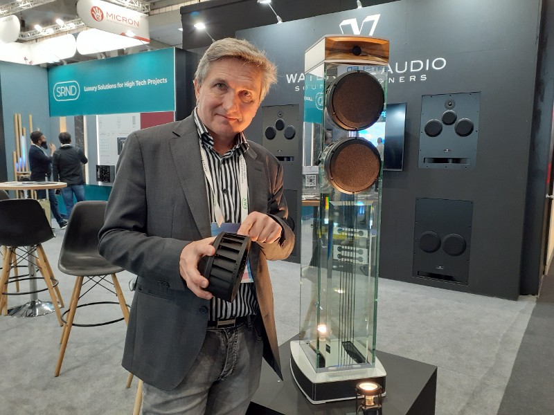 ISE 2024 Day 1 Highlights Waterfall Audio Niagara X1 X2 X3 loudspeakers