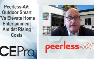 Peerless-AV: Outdoor Smart TVs Elevate Home Entertainment Amidst Rising Costs