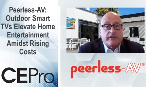 Peerless-AV: Outdoor Smart TVs Elevate Home Entertainment Amidst Rising Costs