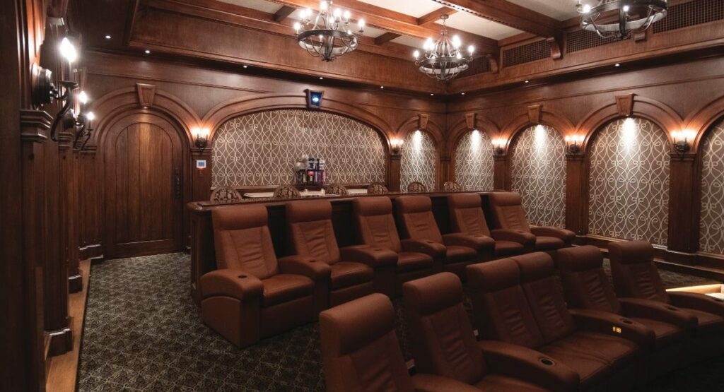 Italian Home Theater System Idea Keith Yates Design