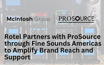 ProSource Teams with Fine Sounds to Offer Rotel