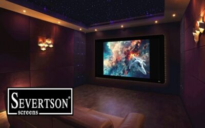 Severtson Screens Launches New Aspect Ratio-Adjustable Proteus Screens at InfoComm 2024
