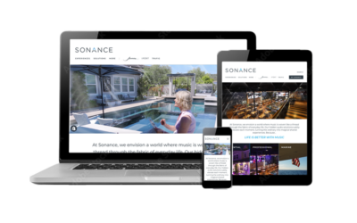 Sonance Launches Newly Redesigned Website