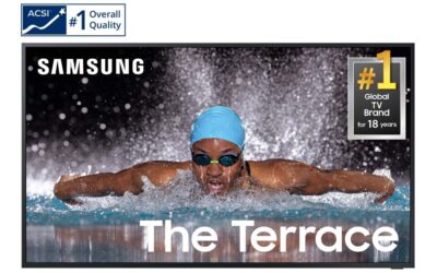 The Terrace Joins Samsung’s Lineup of AI TVs as the Industry Starts to See 8K Upscaling