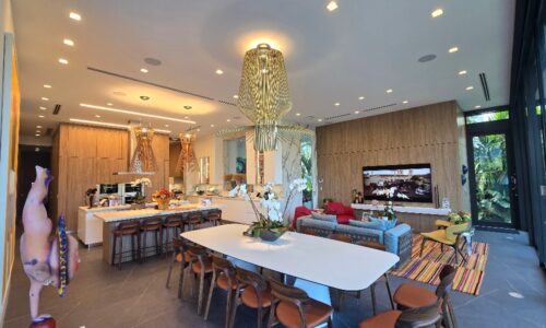 Maxicon Crafts Bespoke Lighting Scenes to Accent the Artwork of Château Rêve