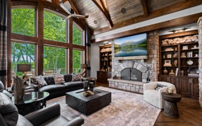 This Home in the Blue Ridge Mountains Comes with a Live Wildlife Feed from Security Cameras