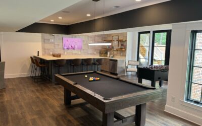 Custom Cocktail Bar Adds a Splash of Sophistication to Alabama Game Room