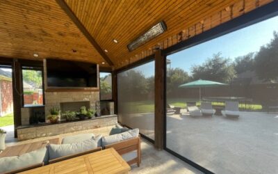Screen Innovations: KAOS High-Wind Outdoor Shades Extend Living Areas
