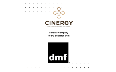 Cinergy Professional Development Group Names DMF Favorite Partner