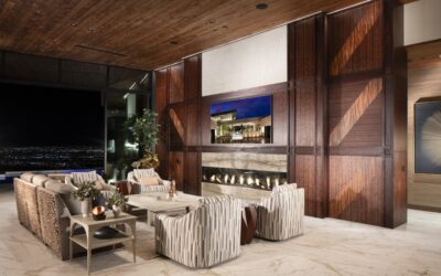 Large LG Screens Highlight NAHB Model Home