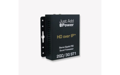 Just Add Power ST1 Sound Device Adds Stereo Sources to MaxColor Systems