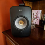 KEF LSX II speakers with Kube 15