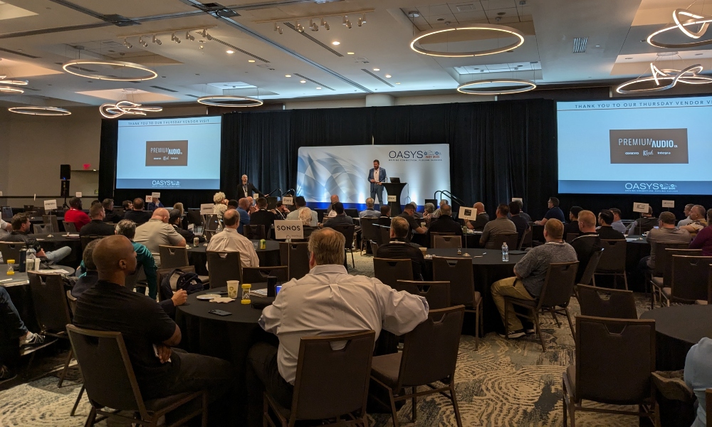 Hank Alexander speaking at Oasys Summit 2025