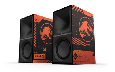 Klipsch Launches Limited Edition “Jurassic World Rebirth” The Sevens Speakers