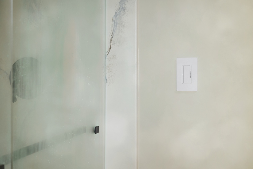 Lutron Bath Control Line Humidity Sensor for Bathroom Fan Control
