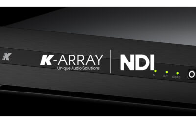K-Array adds NDI Certification to its Kommander Series of Amps