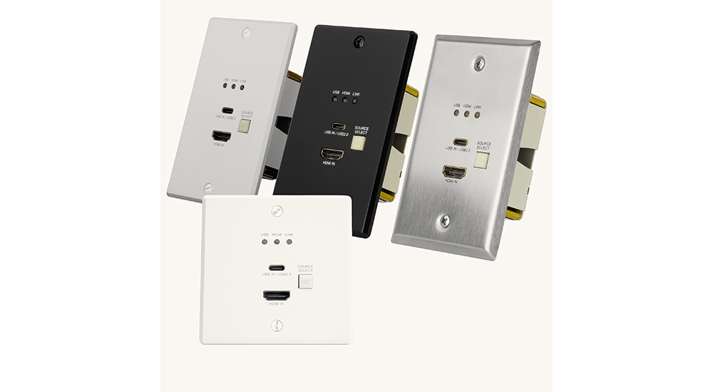 AVPro Edge ConferX wall plates