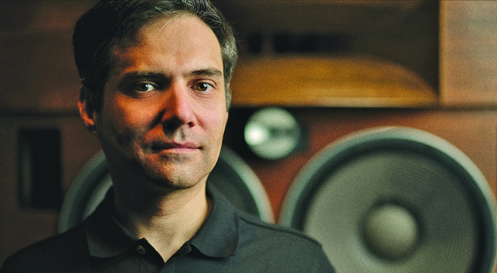 Headshot of Arnaud Laborie from Trinnov Audio for interview on immersive audio demos.