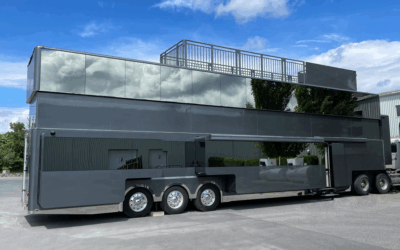 ‘World’s Largest RV’ Features Three Floors of Smart Living Space and a Dedicated Theater