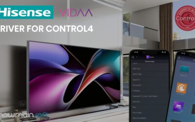 Hisense Launches New VIDAA Control4 DriverโWith Help from Chowmainsoft