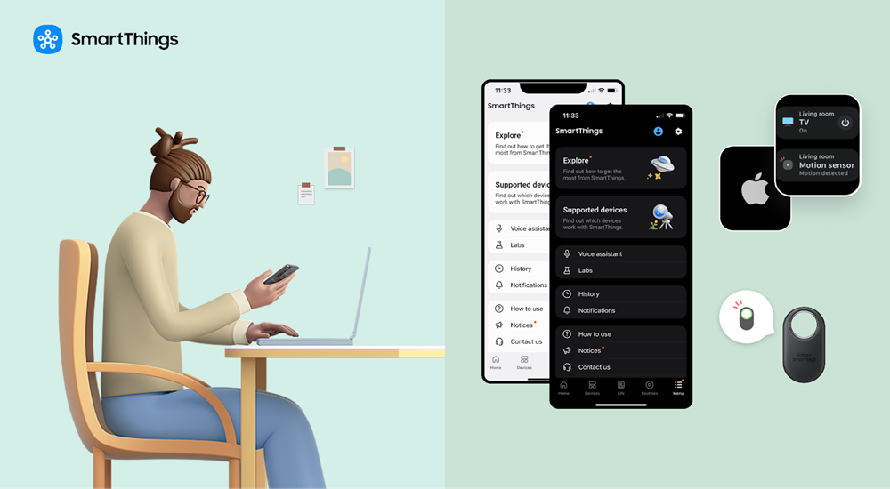 Samsung SmartThings Rolls Out AI-Powered Automation, Expanded iOS Capabilities and Streamlined Onboarding