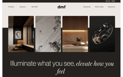 New DMF Lighting Site is More Dealer Friendly