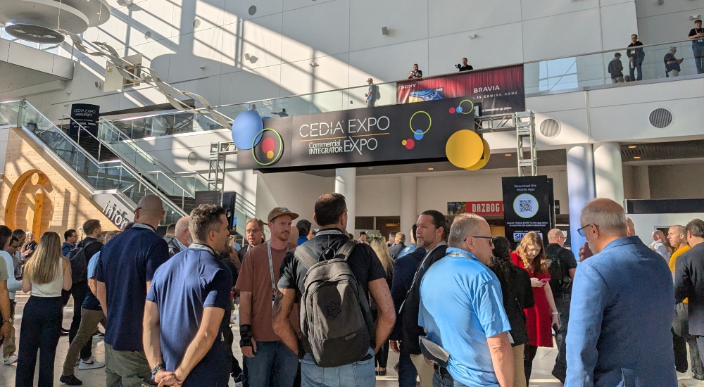 Opening day CEDIA Expo/CIX 2025