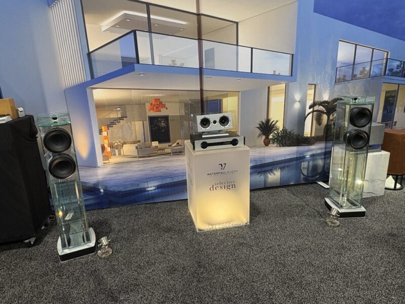 waterfall audio