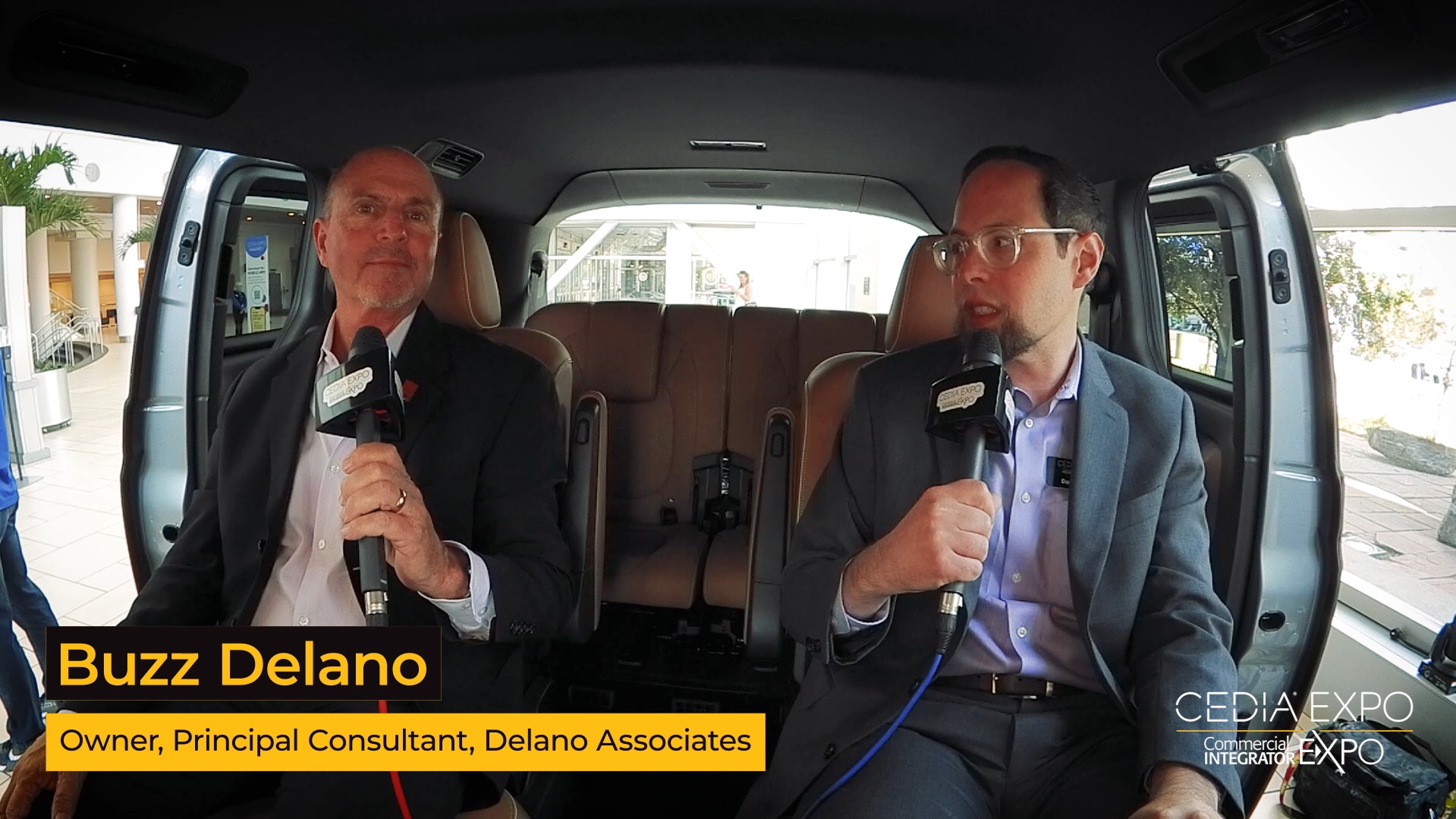 Buzz Delano podcast interview at CEDIA Expo 2025