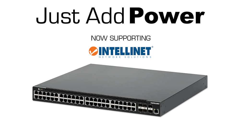 Just Add Power Intellinet Network