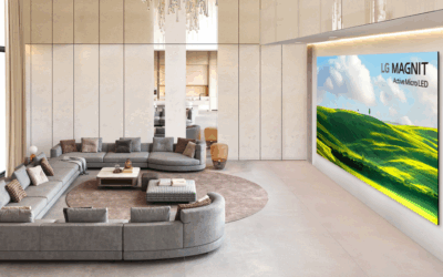 LG Unveils 136-Inch MAGNIT Active MicroLED for Luxury Residential