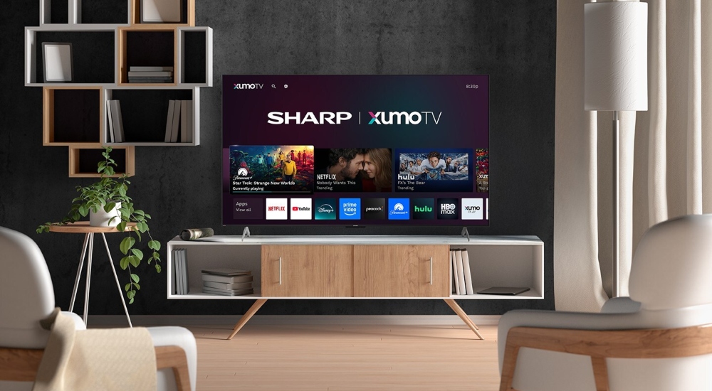 Sharp AQUOS QLED 4K ULTRA HD SMART XUMO TV