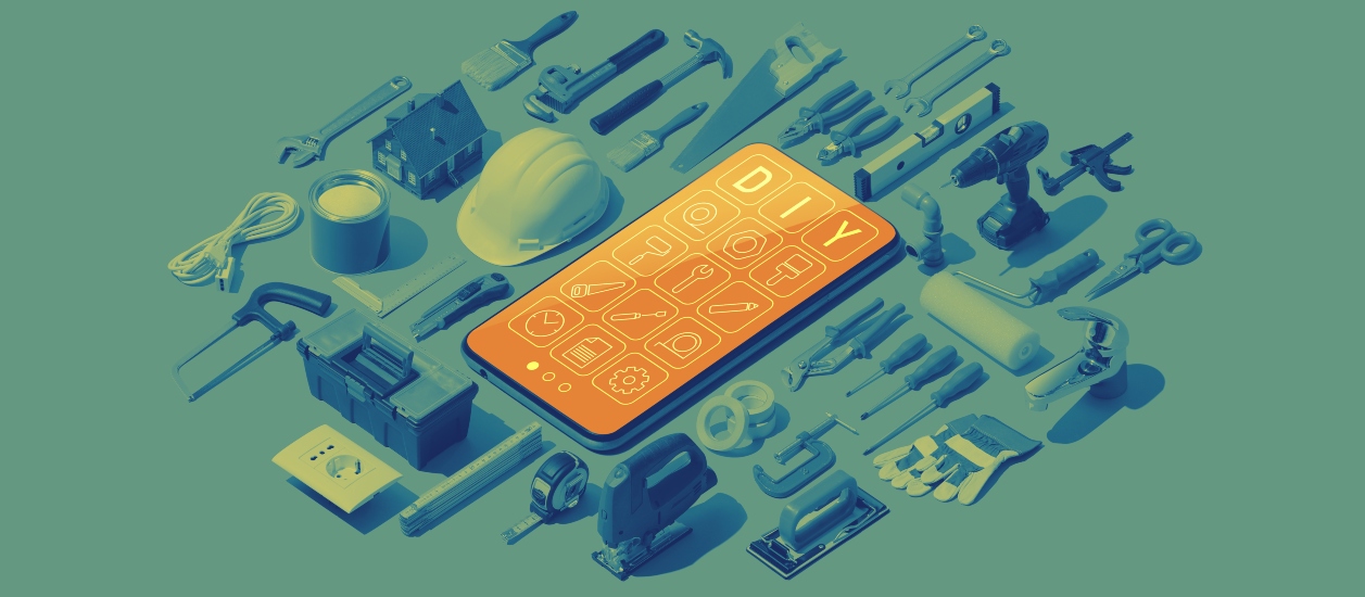 DIY Smartphone smart home app concept