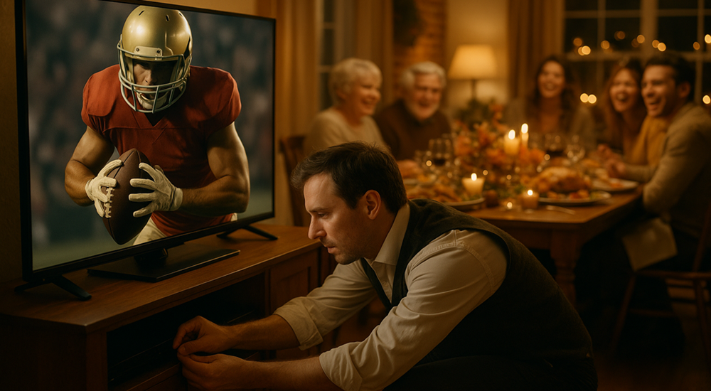 Thanksgiving tech support smart home