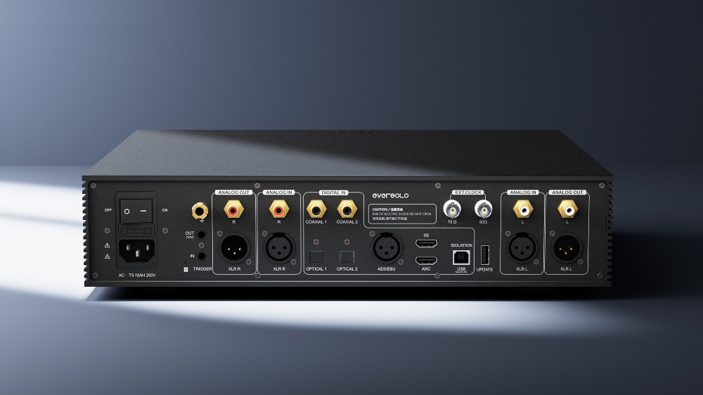 Eversolo DAC-Z10 DAC Preamp and Headphone Preamp inputs