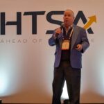 Jon Robbins speaking at the HTSA elevate fall conference