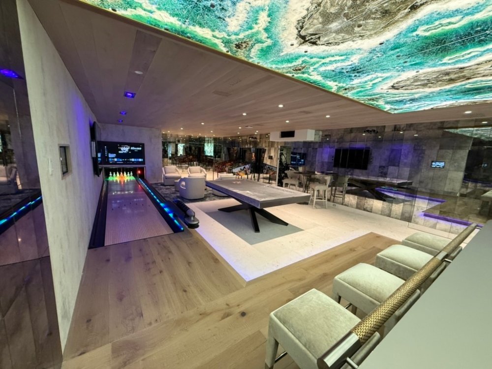 Home of the Year Award Winner 2025 Luxury Home Automation 30A Game and Bar Innovative Sight and Sound