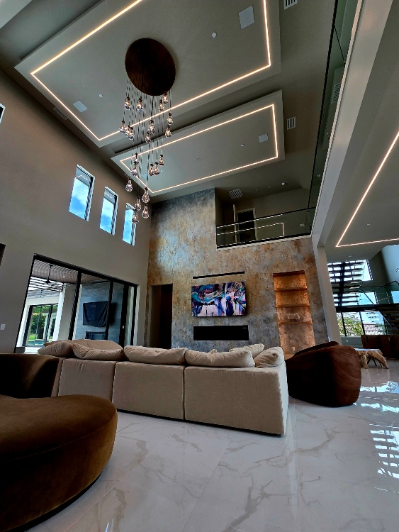 Home of the Year Award Winner 2025 Luxury Home Automation  Elite Lighting Elite AVL